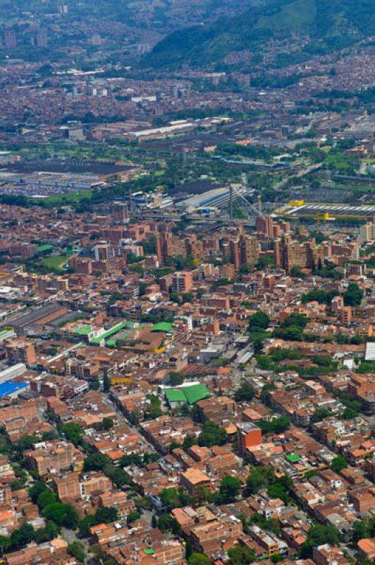 Panoramica Aerea, Medellin, Antioquia, Colombia