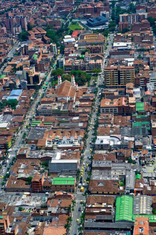 Panoramica Aerea, Medellin, Antioquia, Colombia