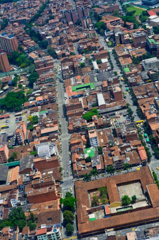 Panoramica Aerea, Medellin, Antioquia, Colombia