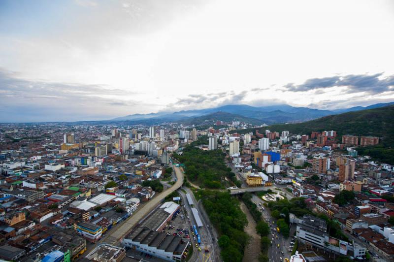 Panoramica de la Ciudad de Cali, Santiago de Cali,...