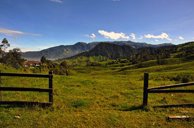 Paisaje de Manizales, Caldas, Colombia