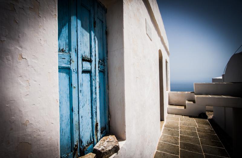 Ventana de una Vivienda en Sifnos, Islas de Ciclad...