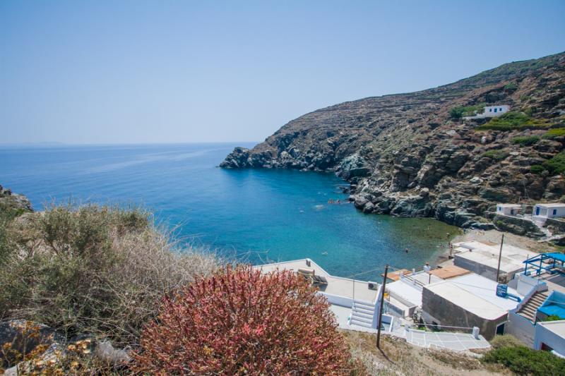 Costa de Kamares, Sifnos, Kastro, Islas de Ciclade...