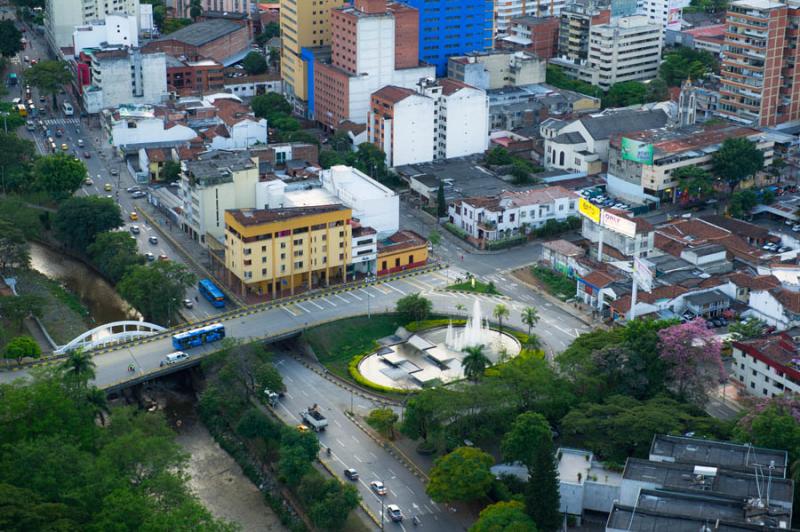 Panoramica de la Ciudad de Cali, Santiago de Cali,...