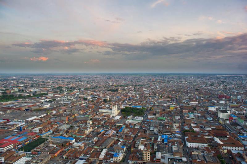 Panoramica de la Ciudad de Cali, Santiago de Cali,...