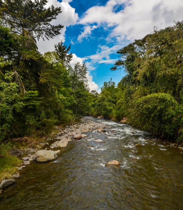 Rio Otun, Risaralda, Pereira, Colombia