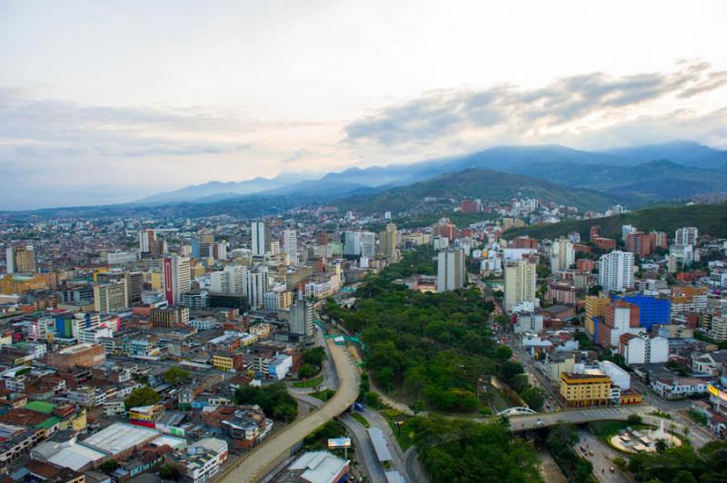 Panoramica de la Ciudad de Cali, Santiago de Cali,...