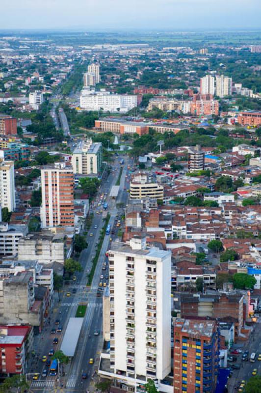 Panoramica de la Ciudad de Cali, Santiago de Cali,...