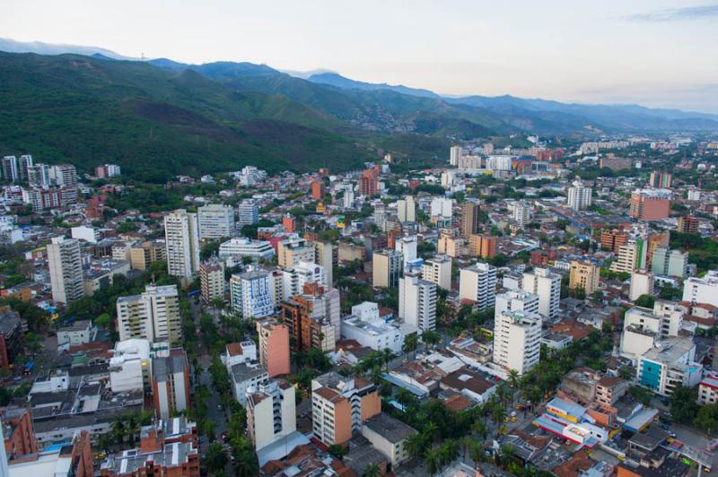 Panoramica de la Ciudad de Cali, Santiago de Cali,...