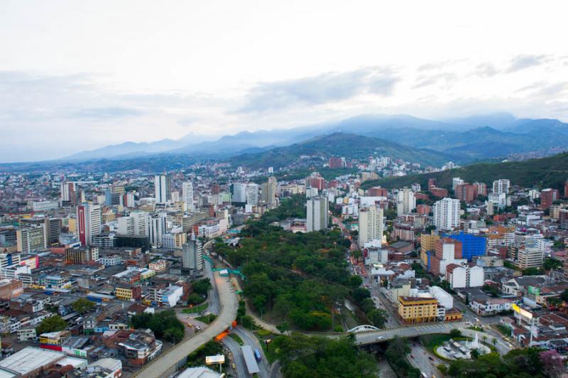 Panoramica de la Ciudad de Cali, Santiago de Cali,...