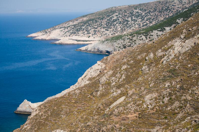 Costas de Sifnos, Kastro, Islas de Ciclades, Greci...