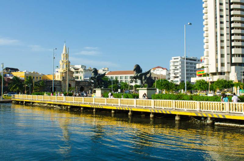 Muelle de los Pegasos, Cartagena, Bolivar, Colombi...