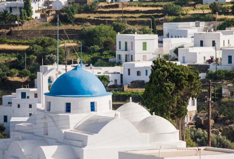 Monasterio la Panagiatis Poulatis, Sifnos, Islas d...