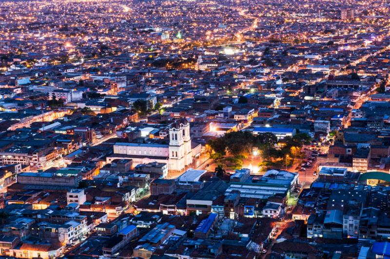 Panoramica de la Ciudad de Cali, Santiago de Cali,...