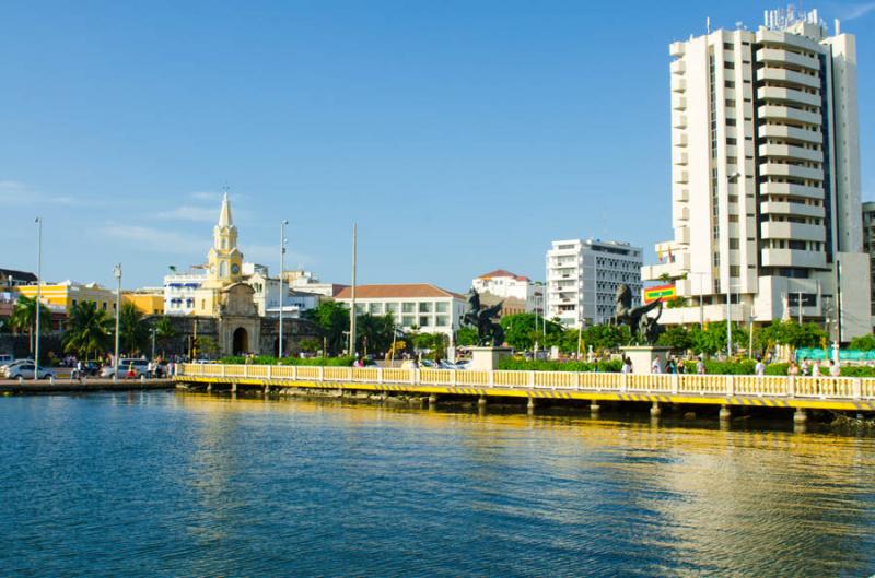 Muelle de los Pegasos, Cartagena, Bolivar, Colombi...