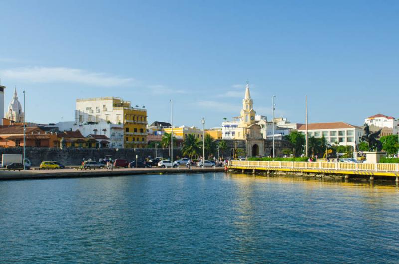 Muelle de los Pegasos, Cartagena, Bolivar, Colombi...