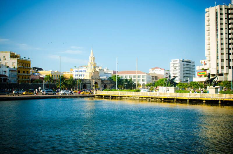 Muelle de los Pegasos, Cartagena, Bolivar, Colombi...