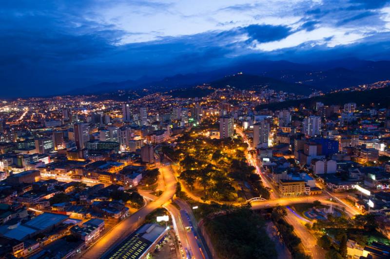 Panoramica de la Ciudad de Cali, Santiago de Cali,...