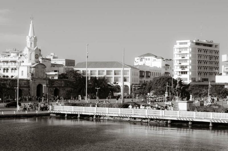 Muelle de los Pegasos, Cartagena, Bolivar, Colombi...