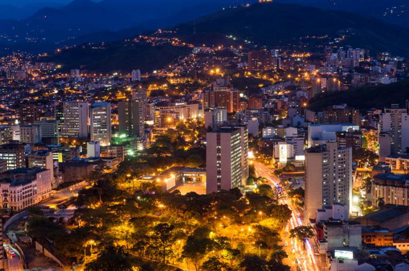 Panoramica de la Ciudad de Cali, Santiago de Cali,...