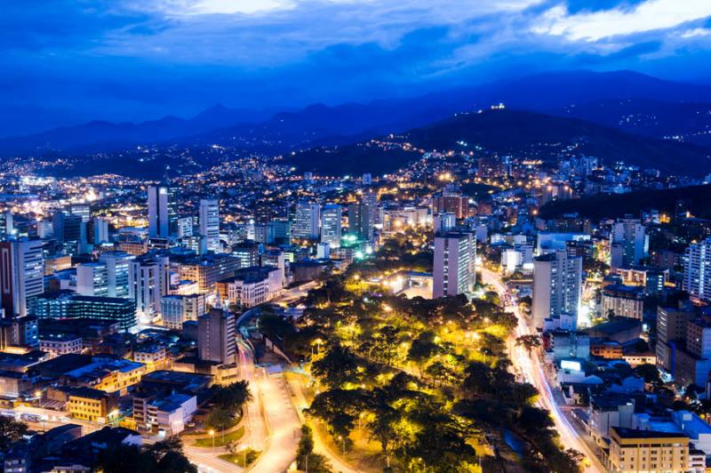 Panoramica de la Ciudad de Cali, Santiago de Cali,...