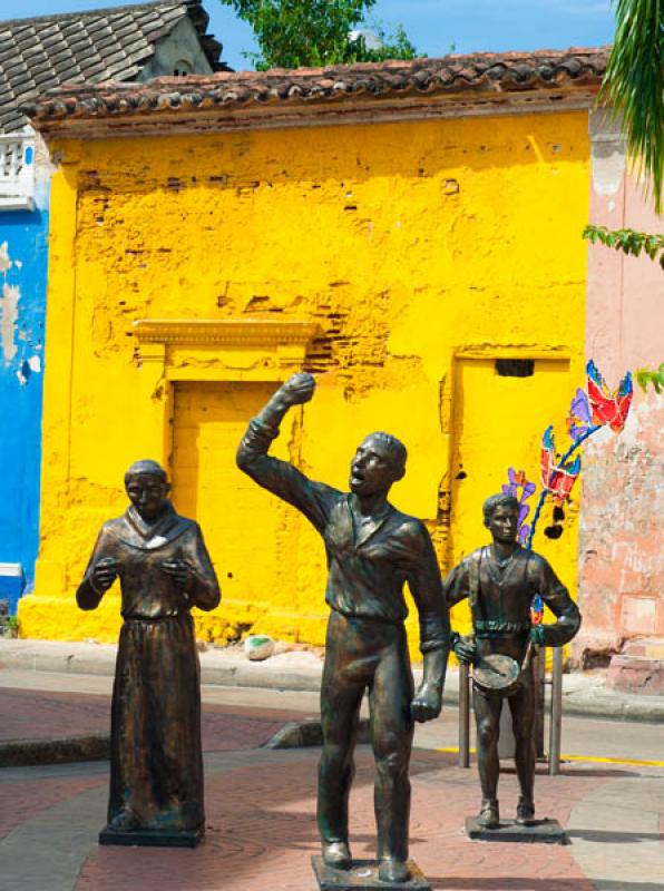 Parque Centenario, Barrio Getsemani, Cartagena, Bo...