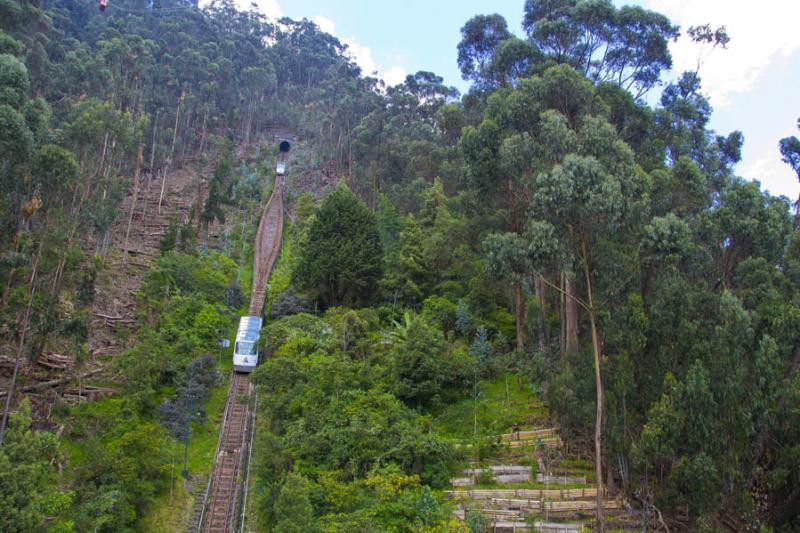 Funicular, Cerro de Monserrate, Bogota, Cundinamar...