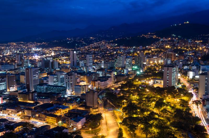 Panoramica de la Ciudad de Cali, Santiago de Cali,...