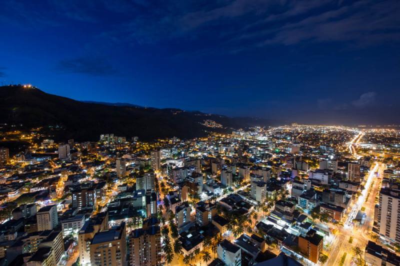 Panoramica de la Ciudad de Cali, Santiago de Cali,...