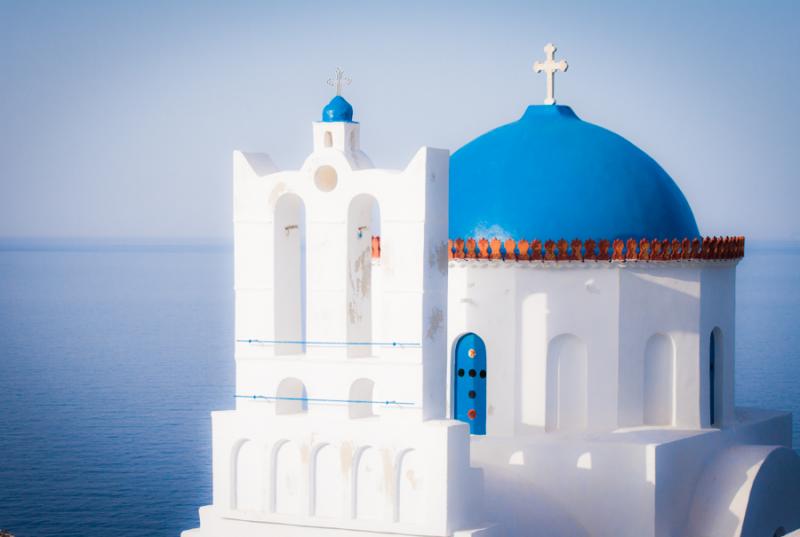 Monasterio la Panagiatis Poulatis, Sifnos, Islas d...