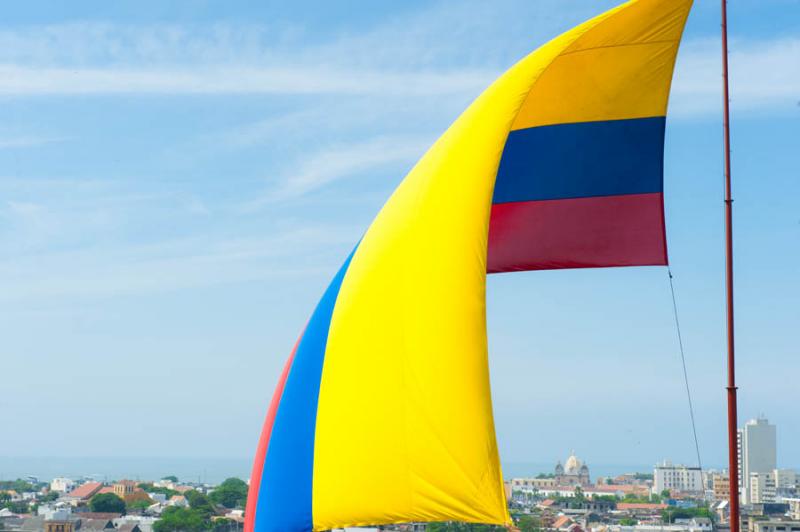 Panoramica de Cartagena, Bolivar, Colombia