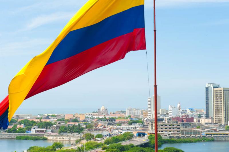 Panoramica de Cartagena, Bolivar, Colombia