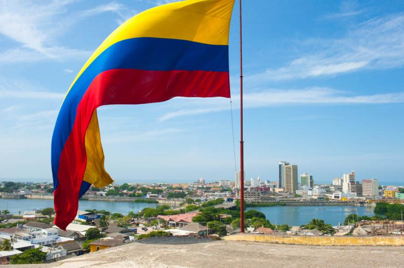 Panoramica de Cartagena, Bolivar, Colombia