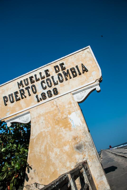 Muelle de Puerto Colombia 1888, Barranquilla, Atla...