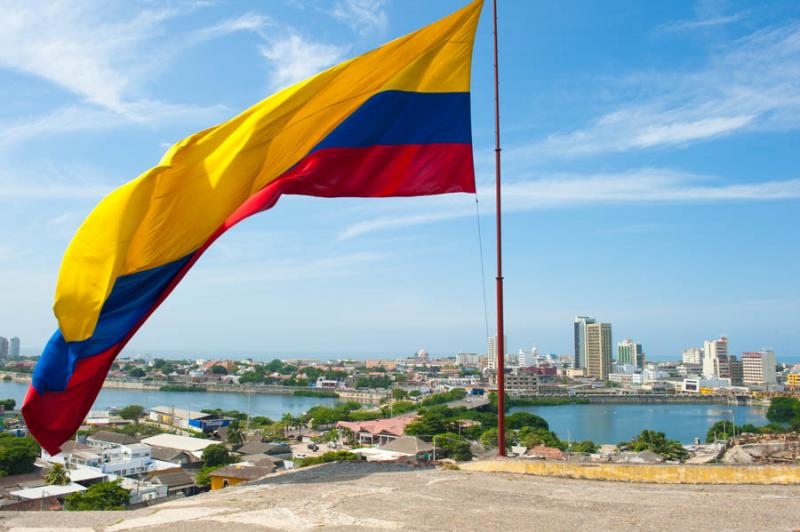 Panoramica de Cartagena, Bolivar, Colombia