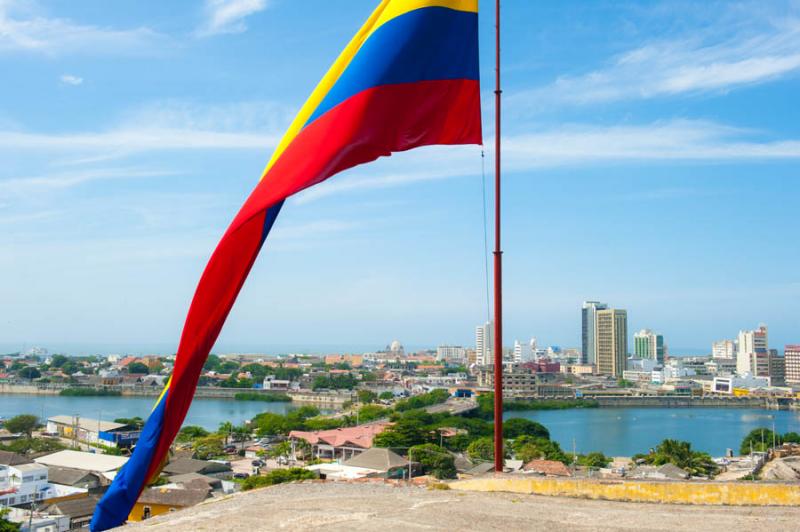 Panoramica de Cartagena, Bolivar, Colombia