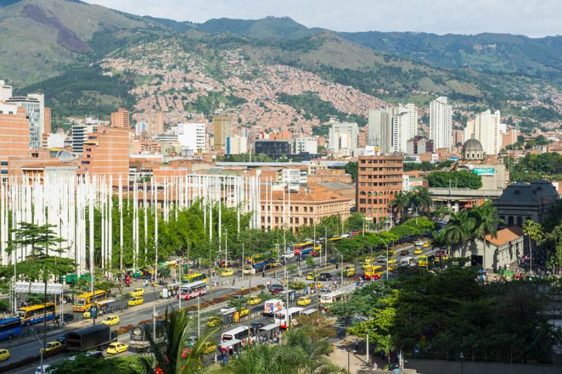 Centro de Medellin, Medellin, Antioquia, Colombia