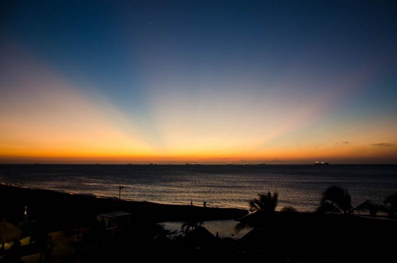 Atardecer en El Rodadero, Santa Marta, Magdalena, ...