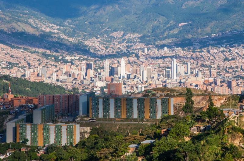 Panoramica de Medellin, Antioquia