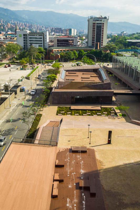 Plaza de La Libertad, Medellin, Antioquia, Colombi...