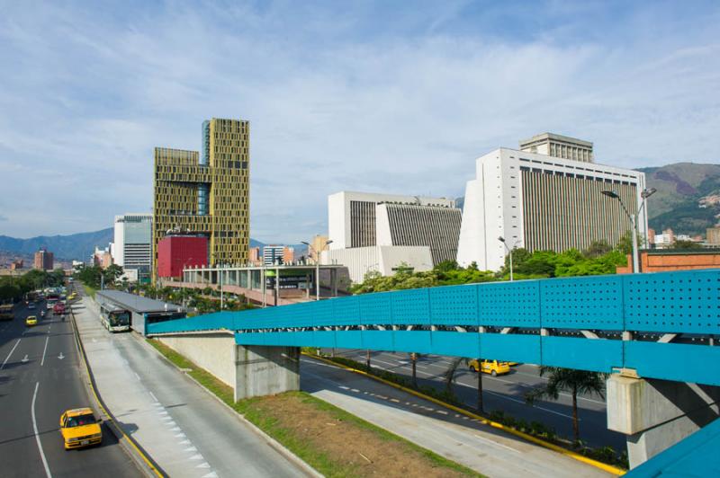 Plaza de La Libertad, Medellin, Antioquia, Colombi...