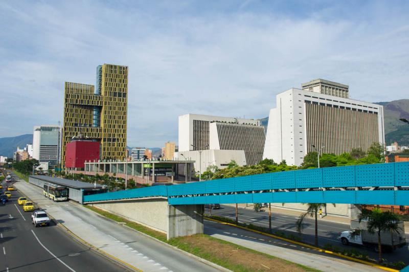 Plaza de La Libertad, Medellin, Antioquia, Colombi...