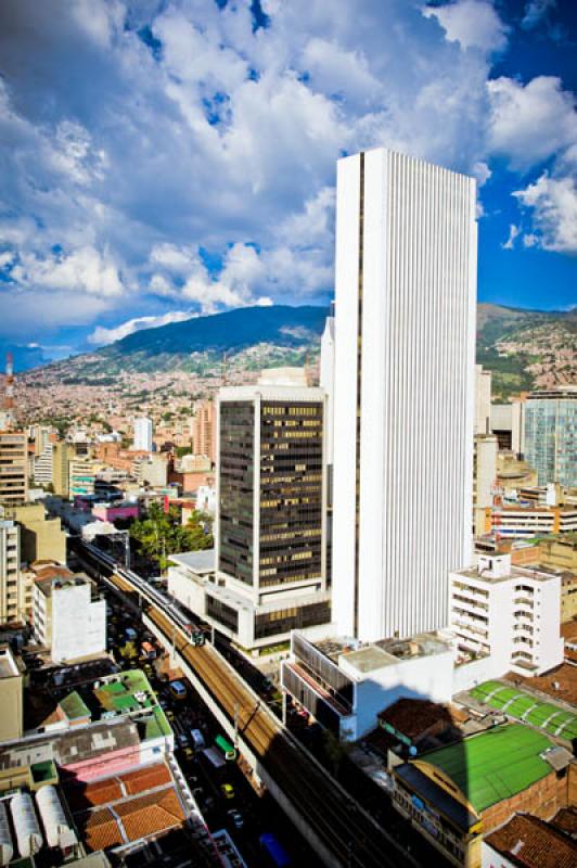 Panoramica de la Ciudad de Medellin, Antioquia, Co...