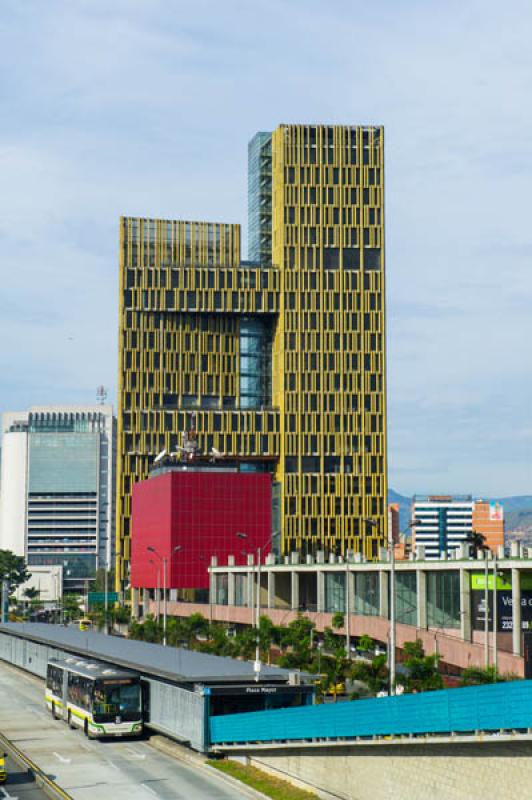 Plaza de La Libertad, Medellin, Antioquia, Colombi...