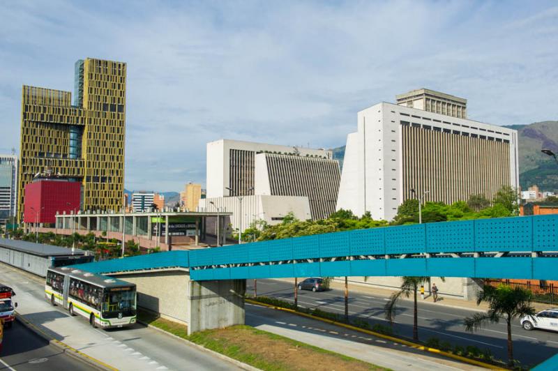 Plaza de La Libertad, Medellin, Antioquia, Colombi...