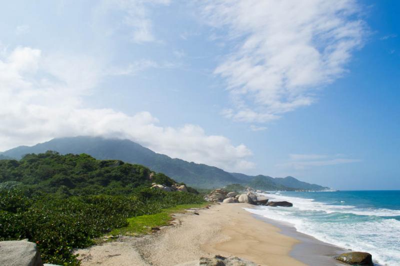 Playa Arrecife, Parque Nacional Natural Tayrona, S...