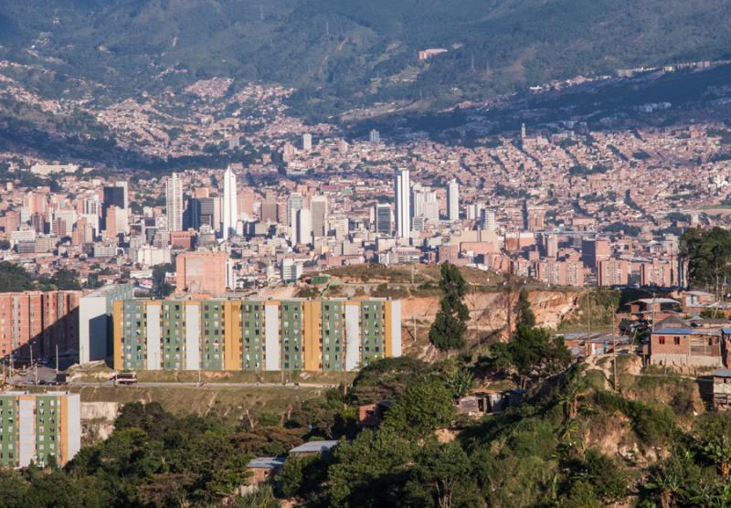 Panoramica de Medellin, Antioquia