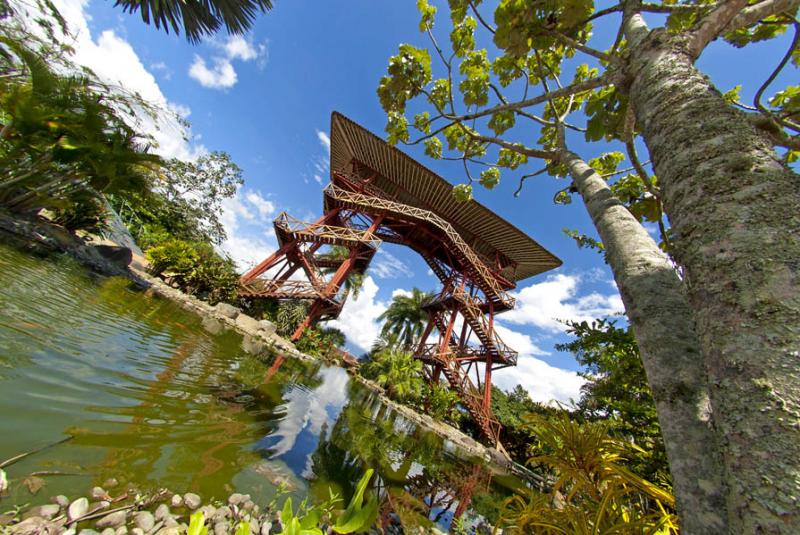 Torre Mirador, Parque Nacional del Cafe, Montenegr...