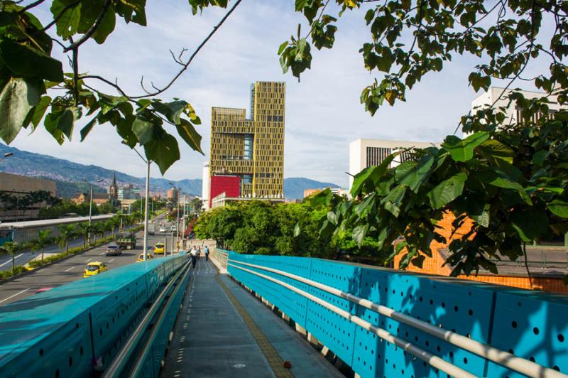 Plaza de La Libertad, Medellin, Antioquia, Colombi...