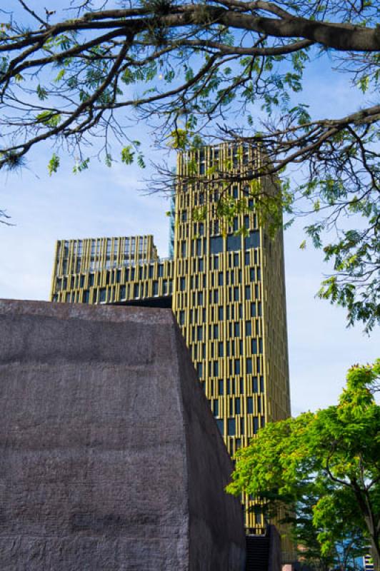 Plaza de La Libertad, Medellin, Antioquia, Colombi...